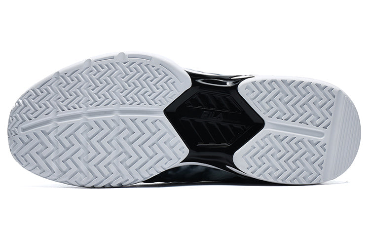 MSGM x FILA Heritage-FHT Low-Top White/Black/Bandhnu A12M122302FWB