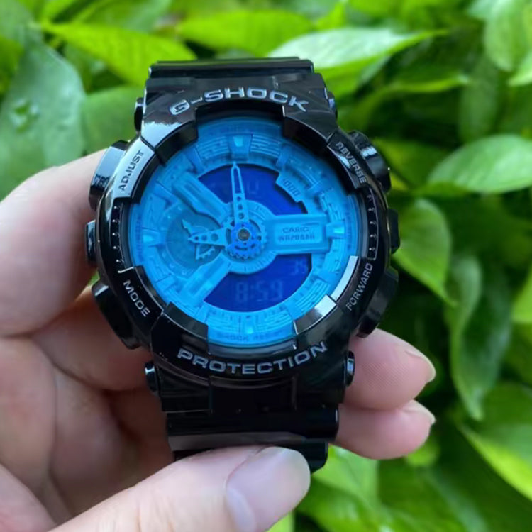 CASIO G-Shock Analog-Digital 'Black Blue' GA-110B-1A2PR