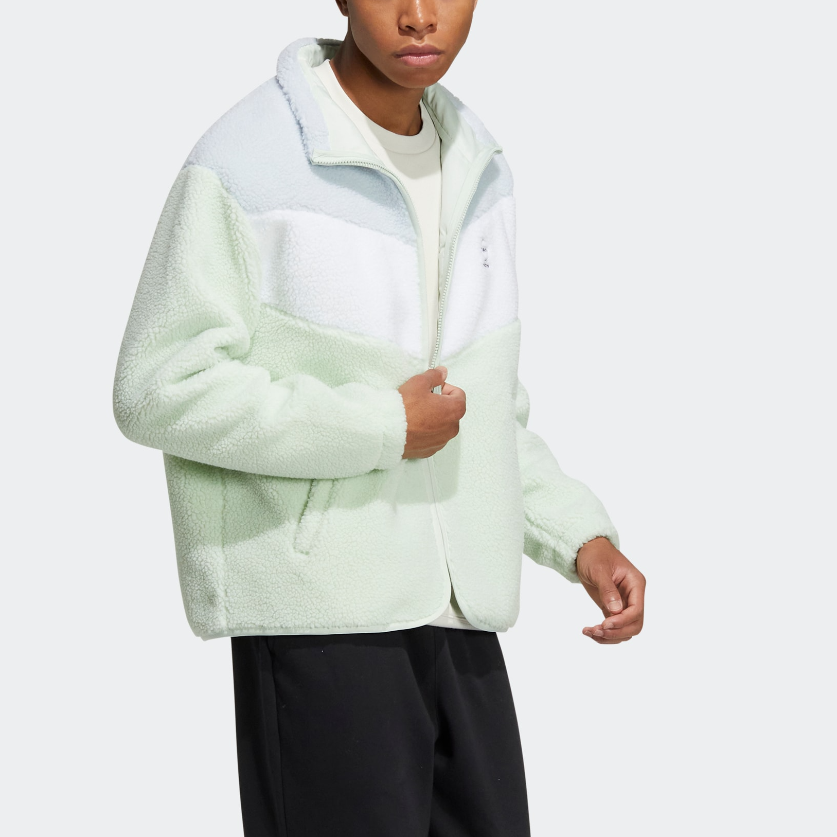 adidas Neo SHP Jackets 'Green White' HY9653