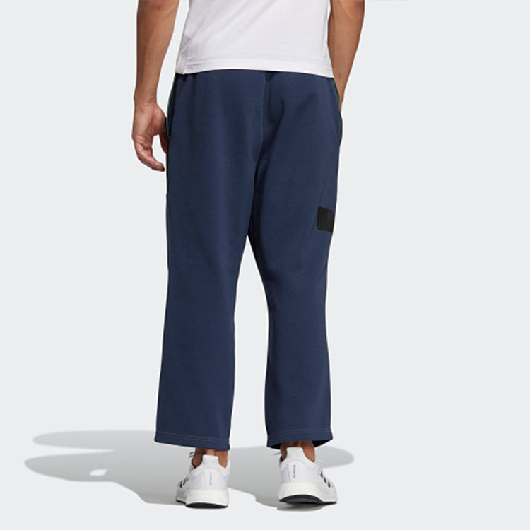 adidas Wj Pnt Dk Series Casual Sports Woven Straight Pants Navy Blue GP3456