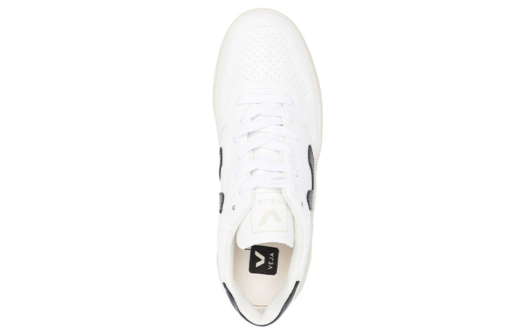 Veja V-10  Lace-Up 'White Black' VX0702901