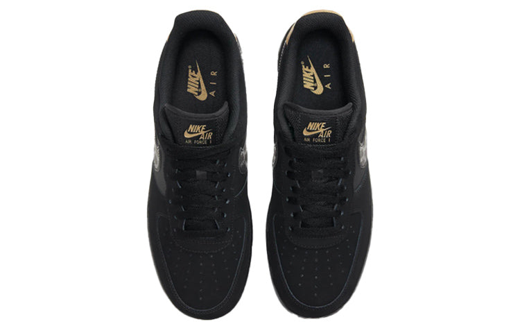 Nike Air Force 1 Low 'Matte Black Gold' DC3951-001