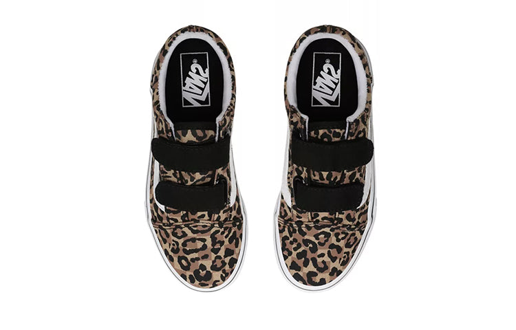 (PS) Vans Old Skool Animal Checkerboard 'Leopard Black' VN0A4BUVWKA