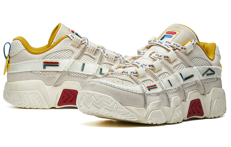 (WMNS) FILA Barricade Retro 'White Yellow' T12W031205FPA