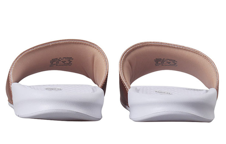 (WMNS) Nike Benassi JDI 'Metallic Red Bronze' 343881-108