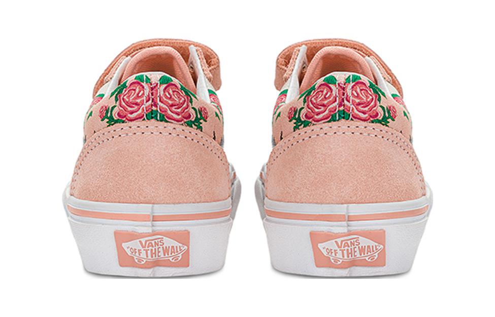 (PS) Vans Old Skool V 'Frog Frolic Tropical - Peach' VN0A38HDN4N