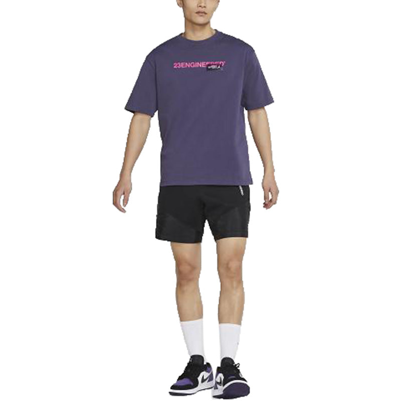 Nike AS Men's J 23ENG 85 SS Crew DARK RAISIN CZ5182-573
