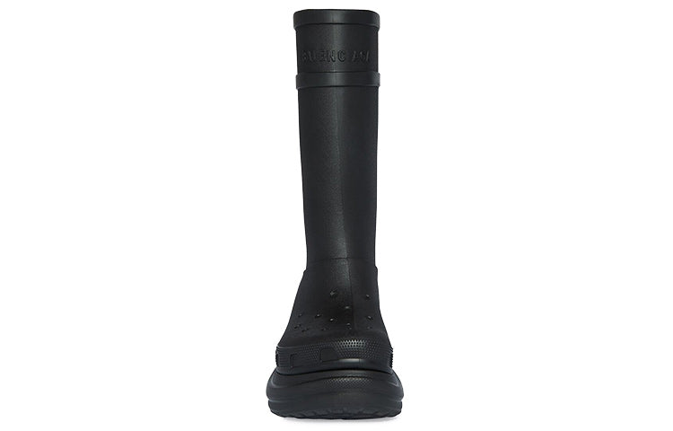 (WMNS) Crocs x Balenciaga Boots 'Black' 677388W1S8E1000