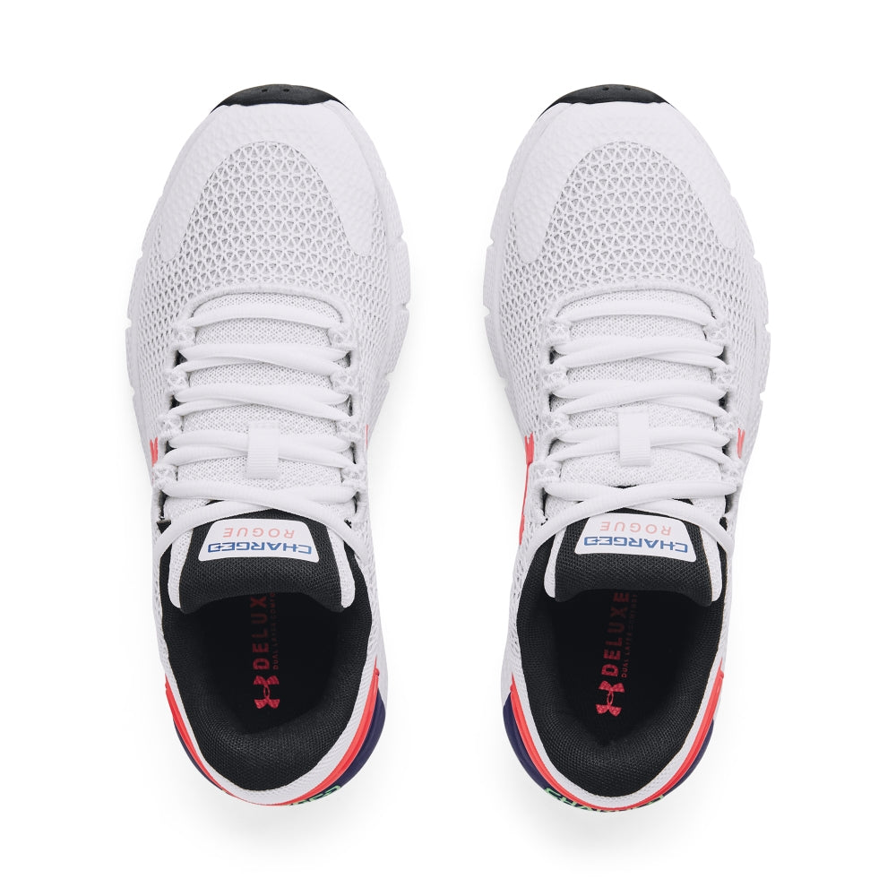 (WMNS) Under Armour Charged Rogue 2.5 'White' 3024403-105