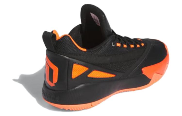 adidas Dame Certified 2 Low Basketball Shoes 'Black Orange' IE7791