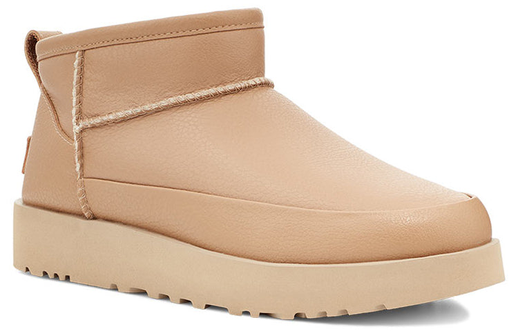 (WMNS) UGG Classic Sugar Ultra Mini 'Sand' 1121618-SAN