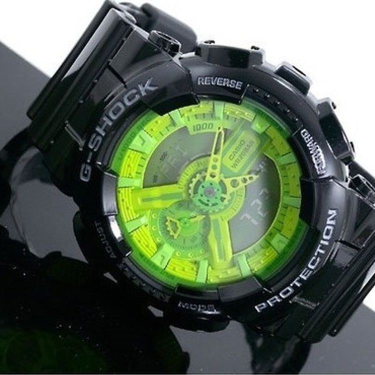 CASIO G-Shock Analog-Digital 'Black Green' GA-110B-1A3PR