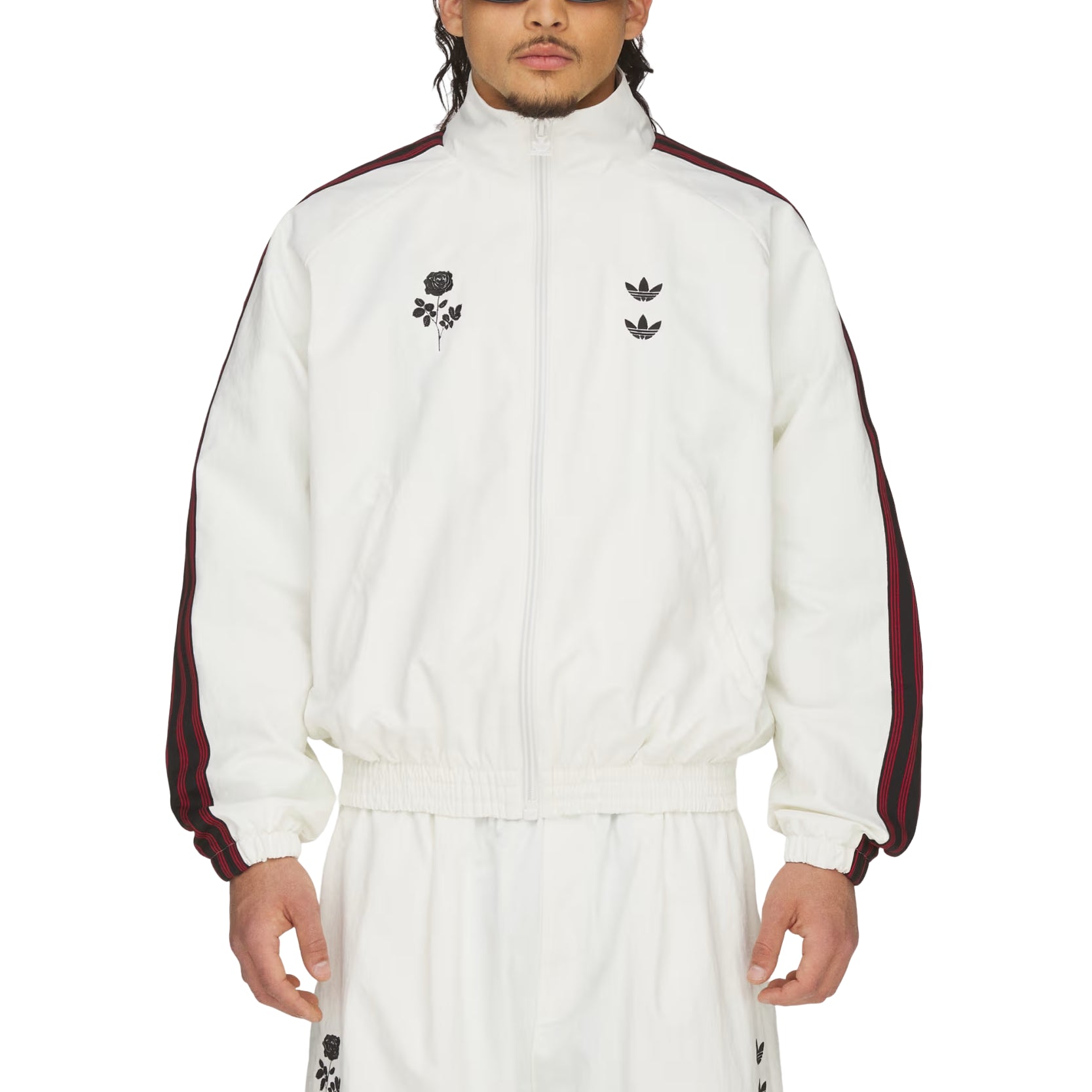 adidas x Chavarria Woven Track Jacket 'Off White' KT2616