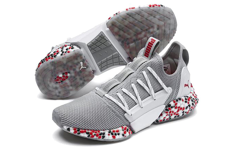 PUMA Hybrid Rocket Runner Low Top Grey/White/Red 191592-16
