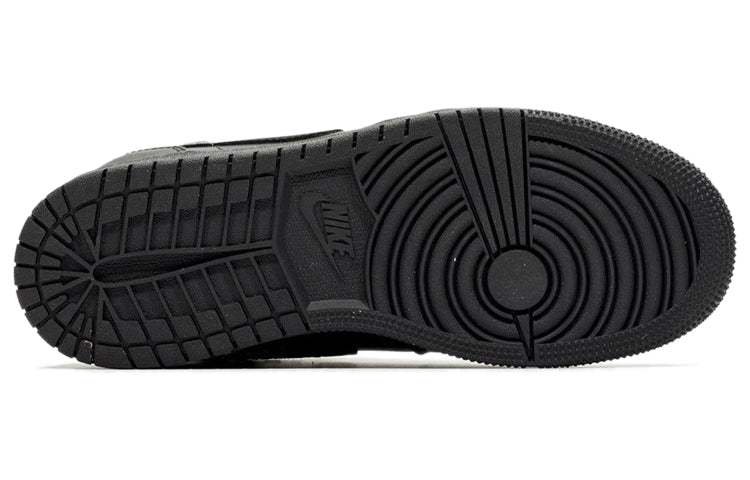 (GS) Air Jordan 1 Mid 'Deep Black' 554725-090
