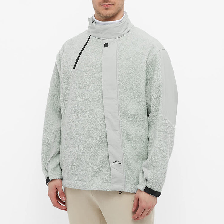 A-COLD-WALL* Bias Fleece Jacket 'Light Green' ACWMO062-ICGR