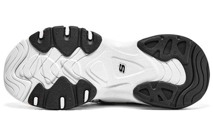 (WMNS) Skechers D'LITES 3.0 Air 'Black White' 896233-BKW