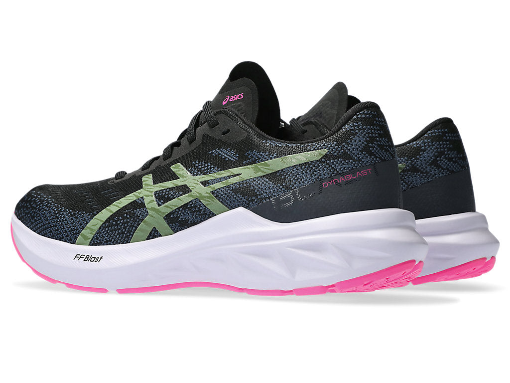 (WMNS) ASICS DynaBlast 3 'Black Cedar Green' 1012B289-004