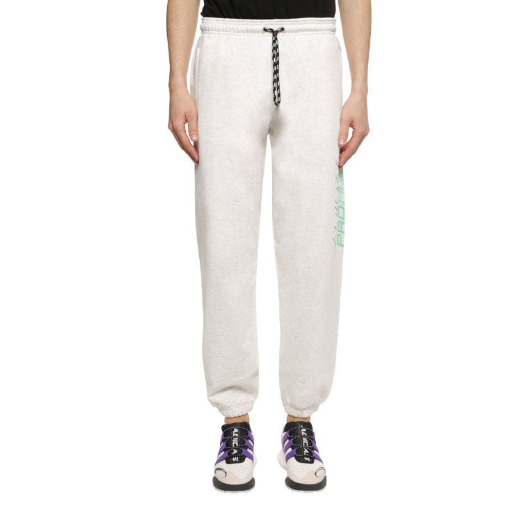 adidas originals x alexander wang Crossover Logo Printing Casual Sports Long Pants Couple Style White ED1221