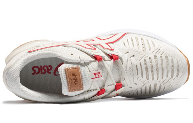 (WMNS) ASICS Gel Quantum Jin Shoes Birch 'White Red' 1022A291-201