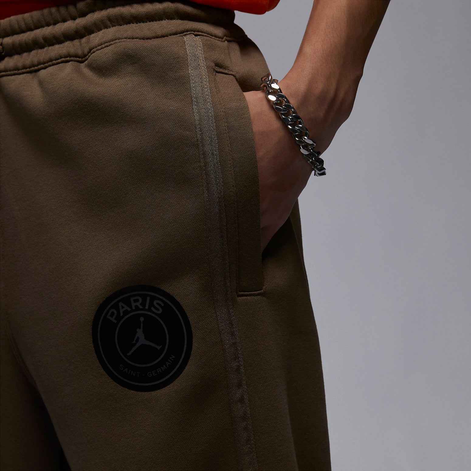 Air Jordan x Paris Saint-Germain Fleece Sweatpants 'Palomino' DZ2950-274