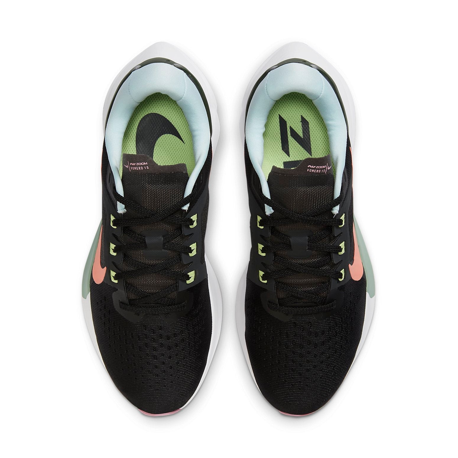 (WMNS) Nike Air Zoom Vomero 15 'Black Pink Green' DJ0037-061