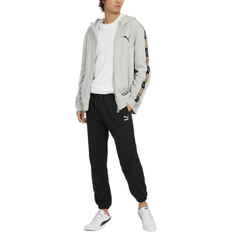 PUMA Handwriting Label Jacket 'Grey' 539532-04
