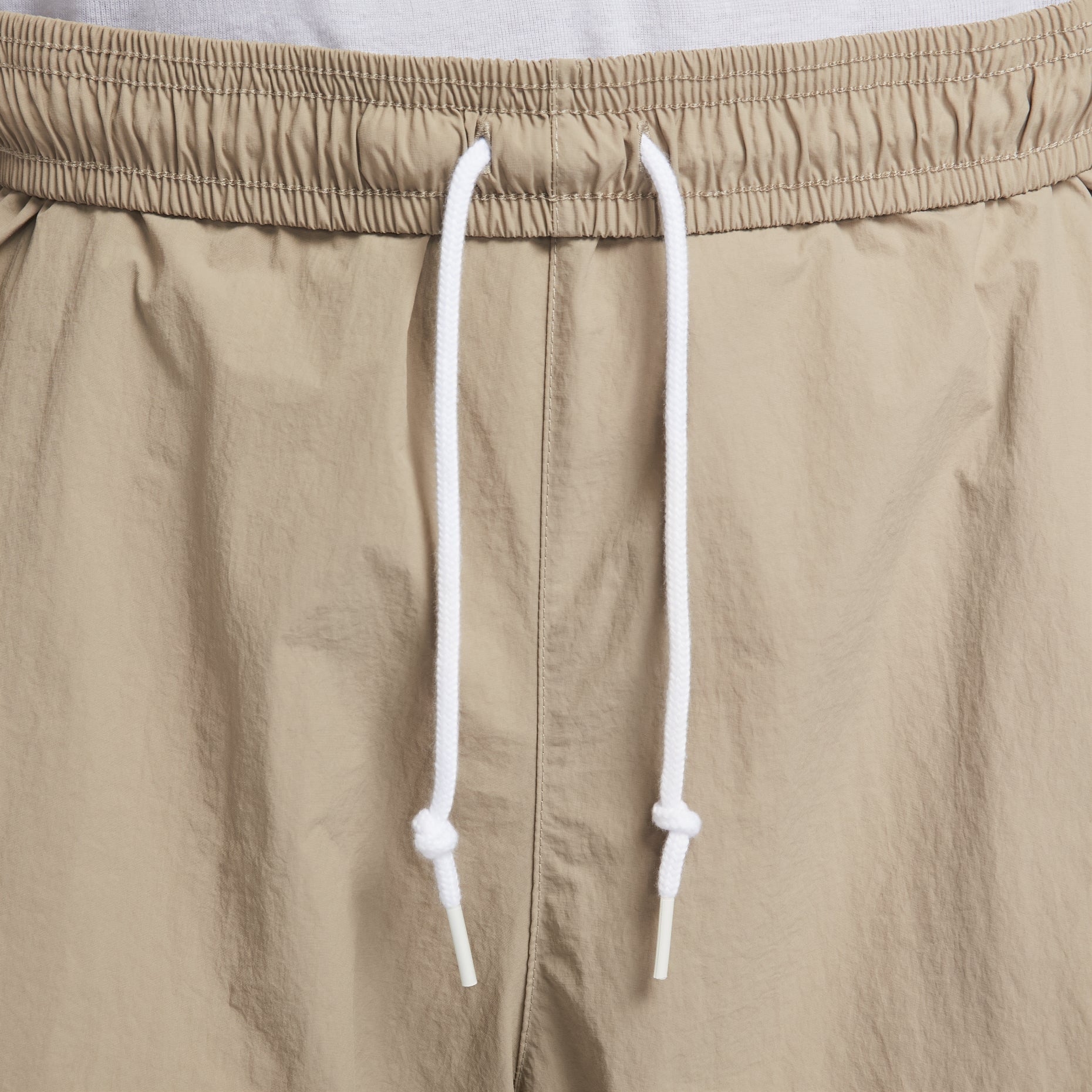 Nike Solo Swoosh Woven Shorts Asia Sizing 'Khaki' DX0750-247