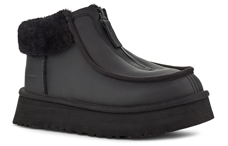 (WMNS) UGG Funkette Boot 'Black' 1120877-UMBL