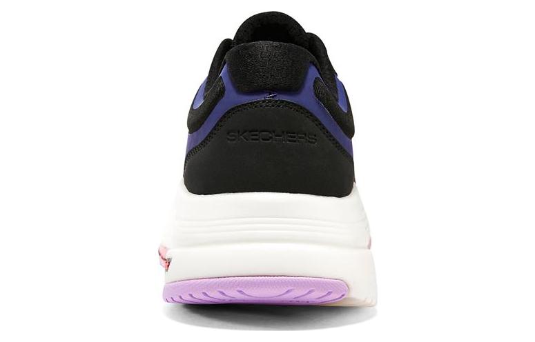 (WMNS) Skechers Go Walk Distance Walker 'Black Lavender' 125130-BKLV