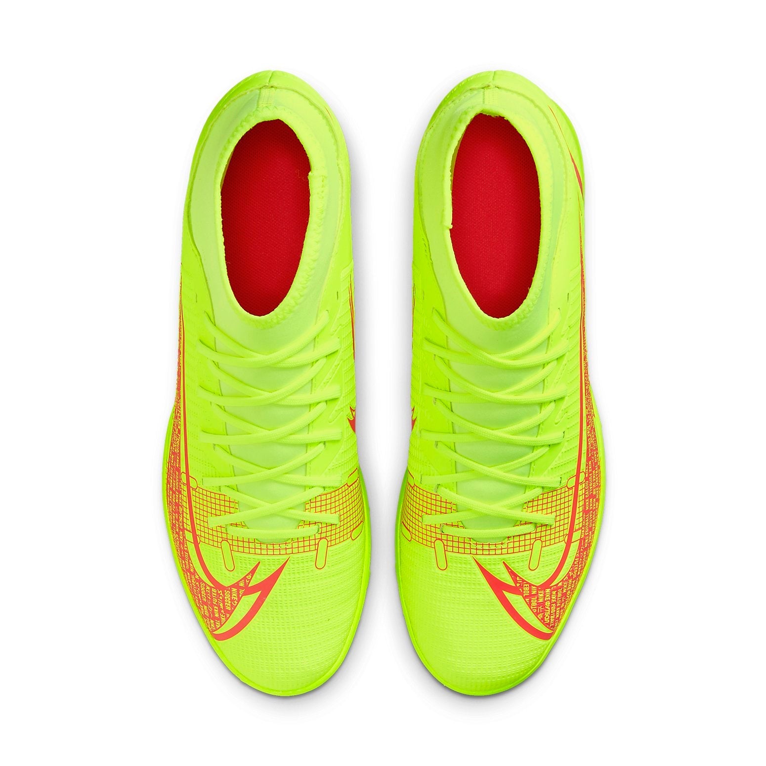 Nike Mercurial Superfly 8 Club TF Turf Soccer Shoes Yellow CV0955-760