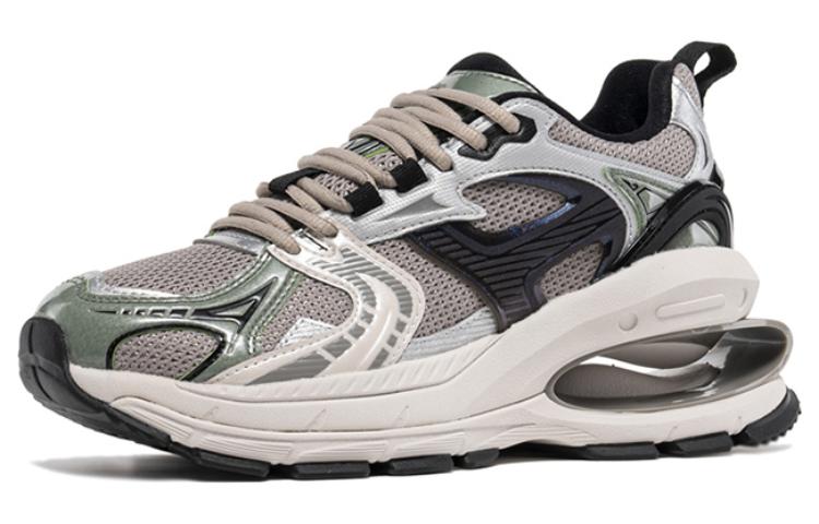(WMNS) Li-Ning Winter New Project Comfortable Sneakers 'Grey Brown' AGCT134-2