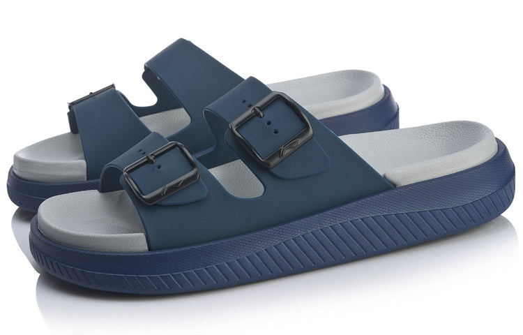 Li-Ning Unisex Clap Sandals Blue AGAQ001-1