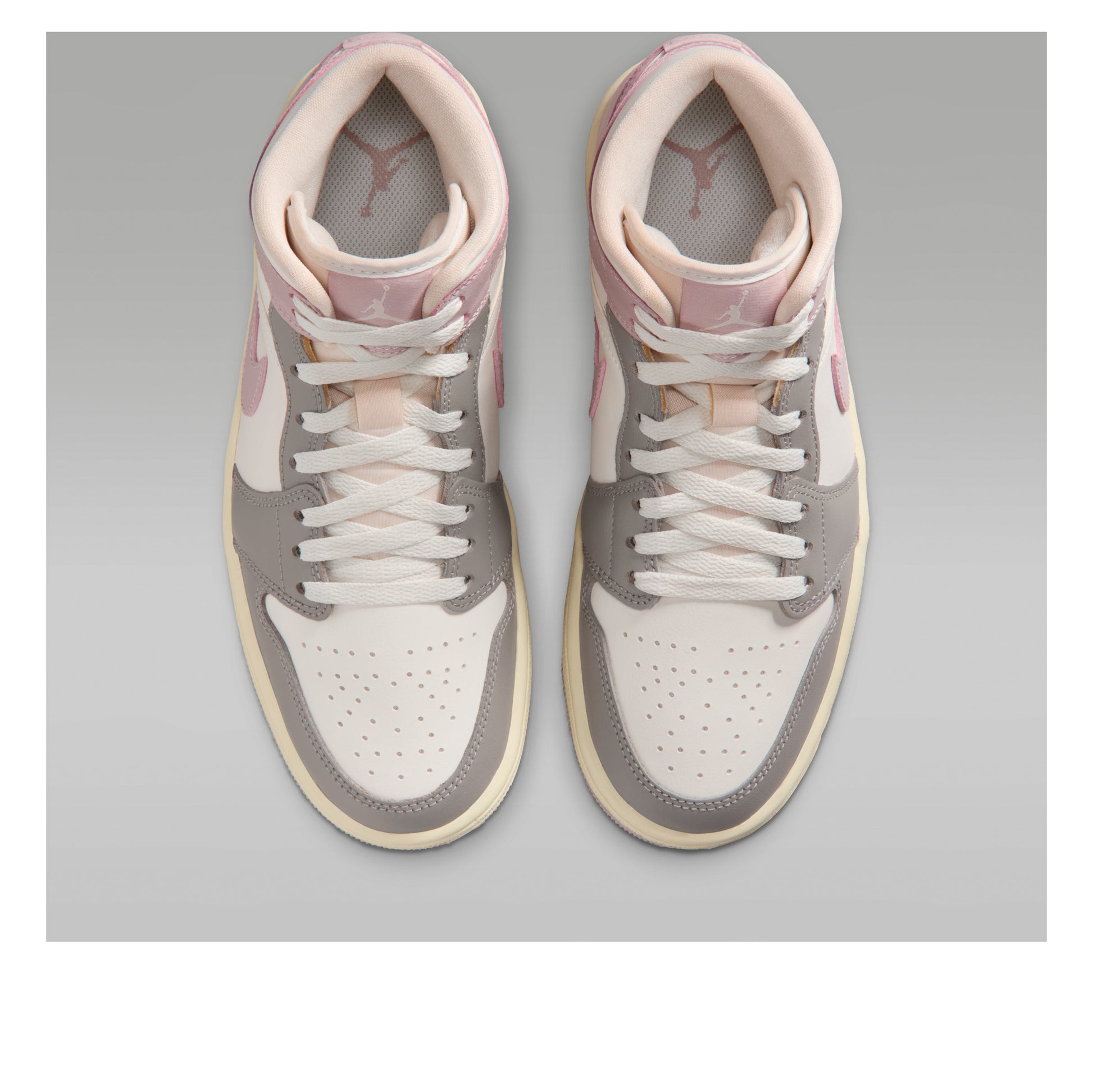 (WMNS) Air Jordan 1 Mid 'Sail Particle Rose' BQ6472-122
