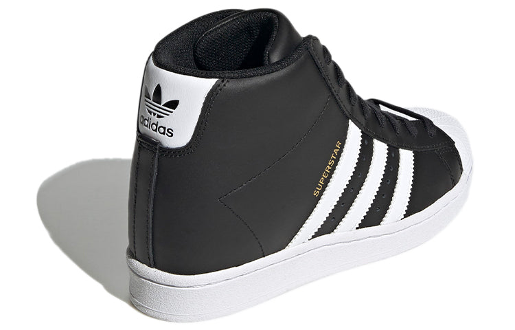 (WMNS) adidas originals Superstar Up 'Black White' FW0117