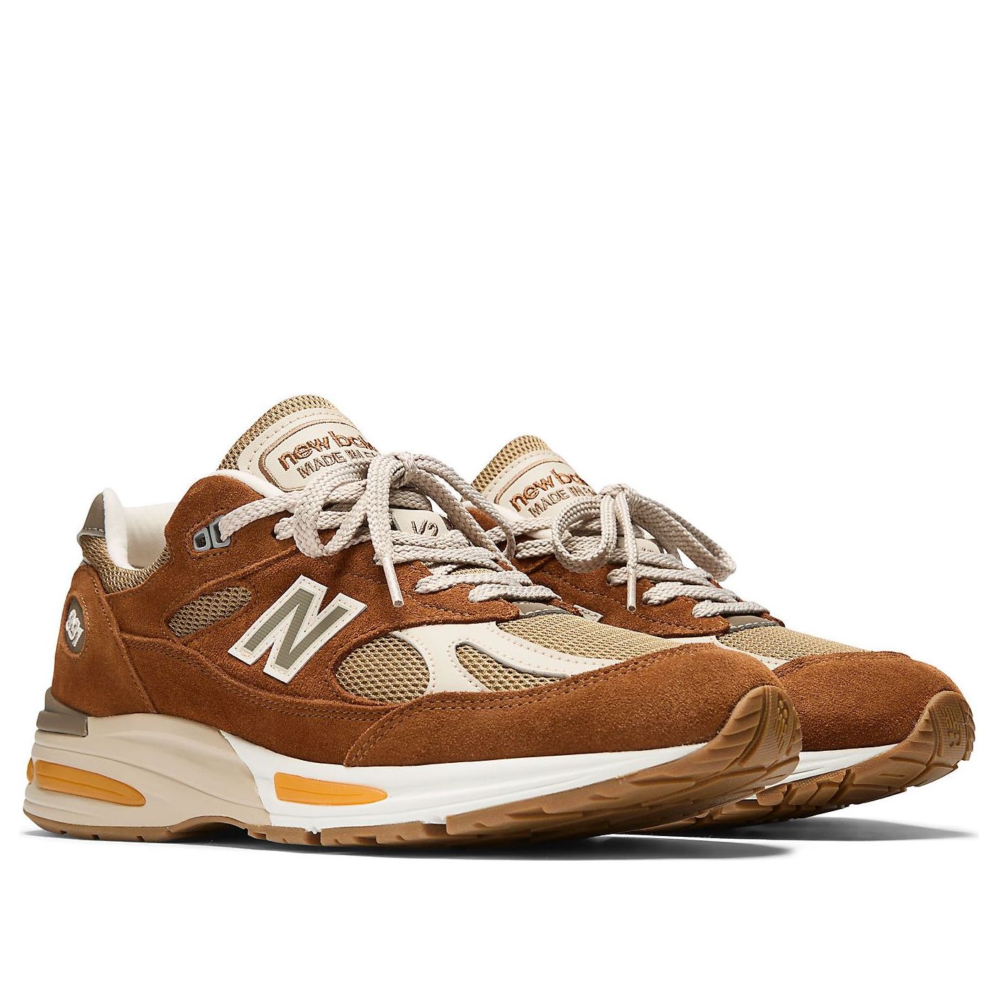 New Balance 991v2 Made In UK 'Caramel Cafe Dijon' U991GB2