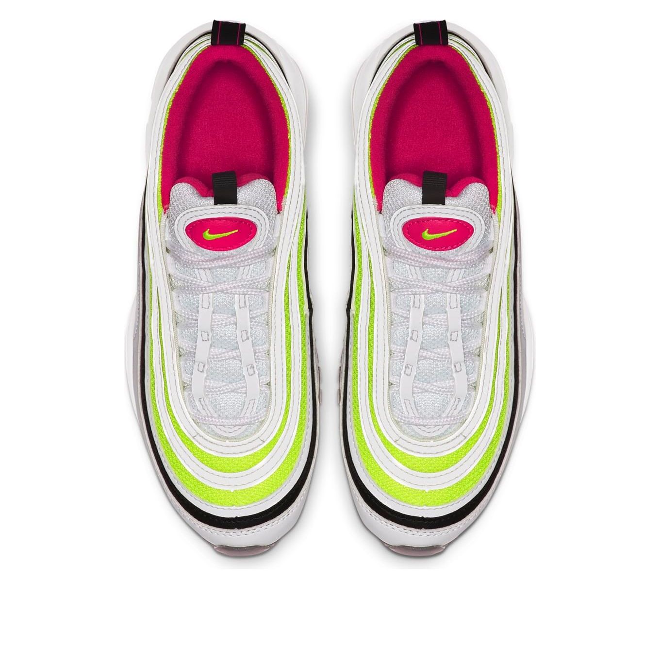 (GS) Nike Air Max 97 'White Rush Pink Volt' CJ9978-100