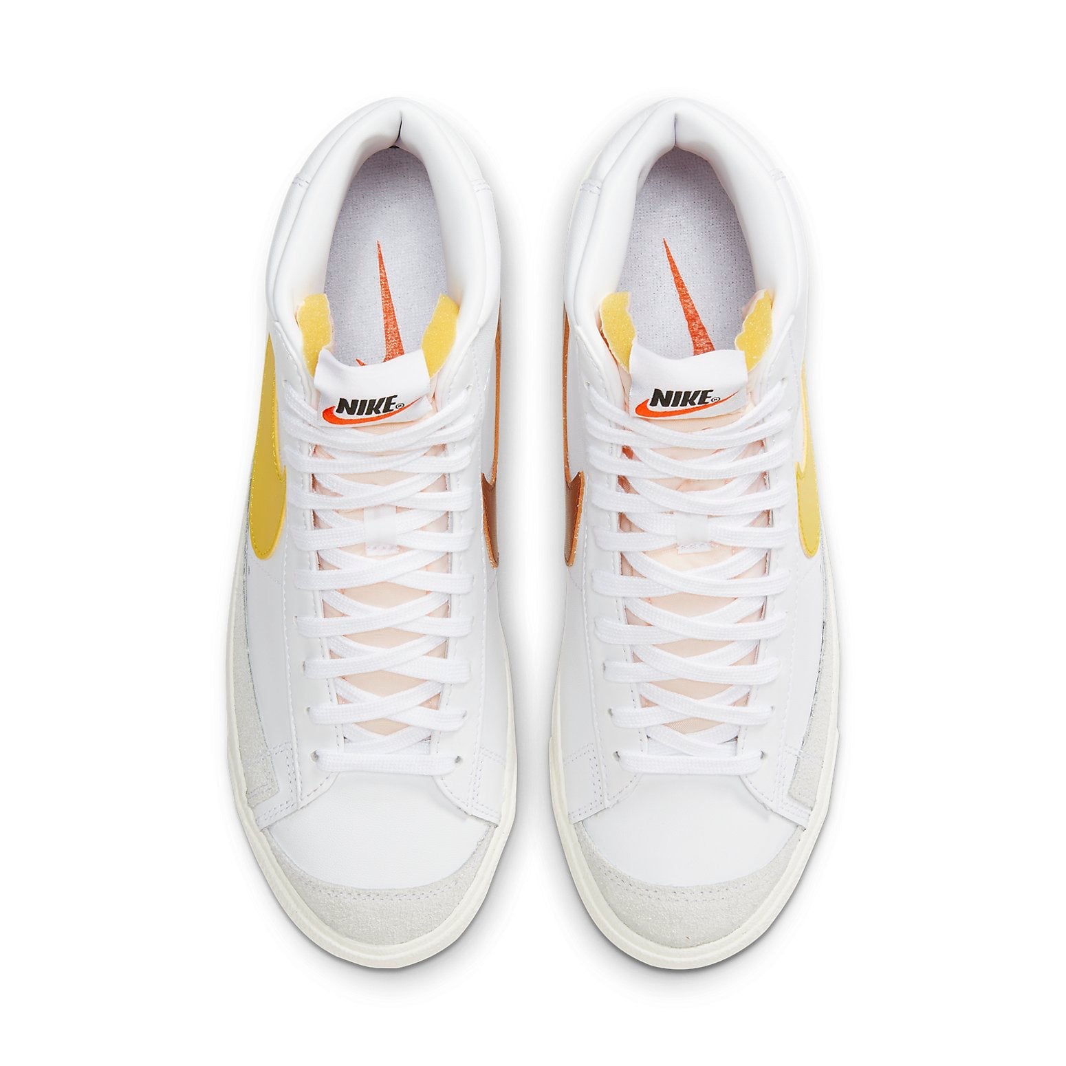 Nike Blazer Mid 77 Vintage 'White Yellow Brown' BQ6806-113