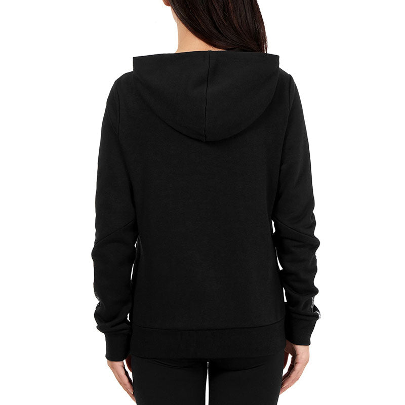 (WMNS) PUMA Athleisure Casual Sports hooded Knit Jacket Black 847704-01