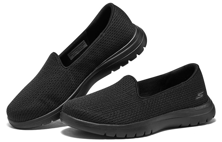 (WMNS) Skechers Flex Comfort 'Black' 136504-BBK