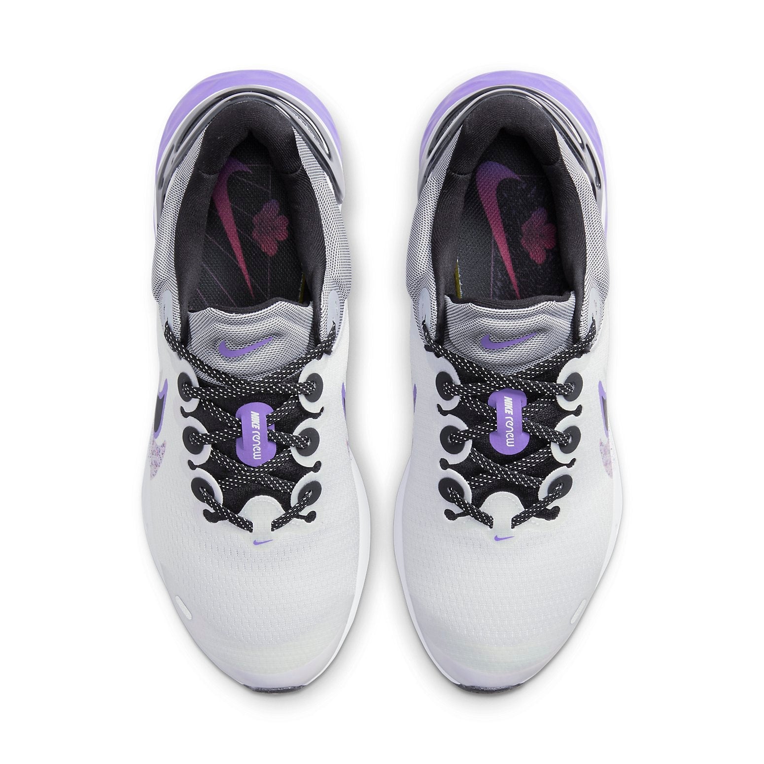 Nike Renew Run 3 Low Tops Gray Purple DV0713-506