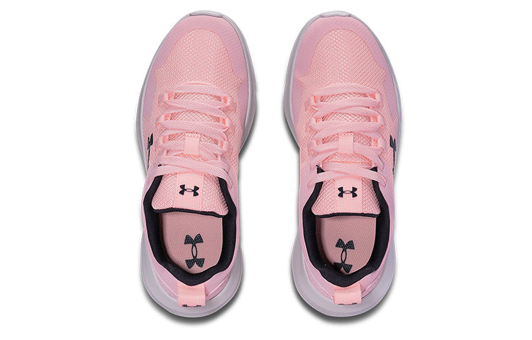 (WMNS) Under Armour Essential Running Shoes Pink 3022955-600