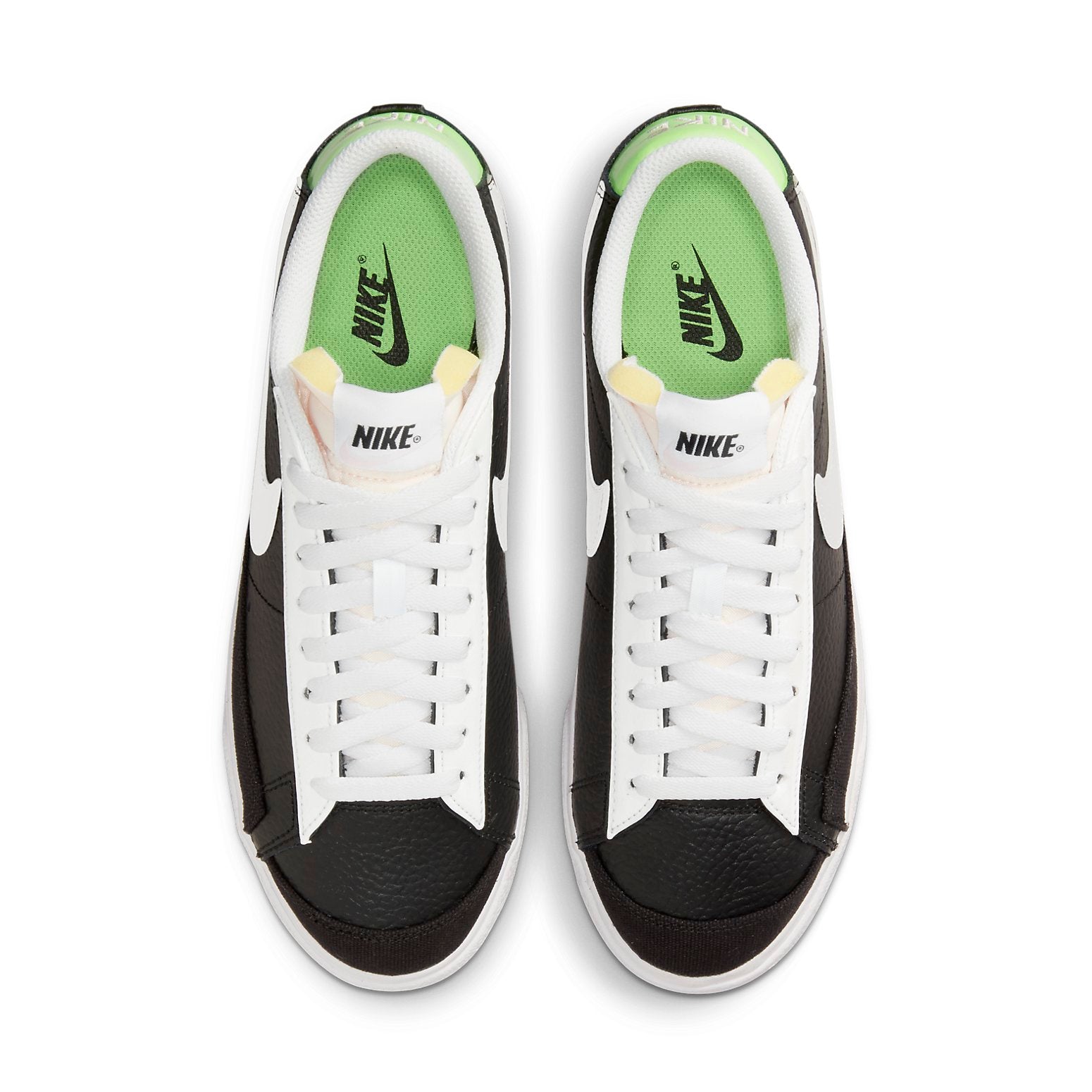 (WMNS) Nike Blazer Platform 'Black Metallic Silver' DN8010-001