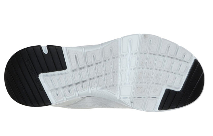 (WMNS) Skechers Flex Appeal 3.0 Low-Top Running Shoes White/Black/Pink 13474-WBHP