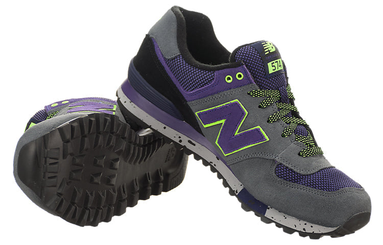 New Balance 574 Outdoor Pack Low Cut Running Shoes Grey/Purple ML574DGP
