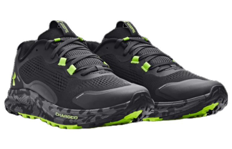 Under Armour Charged Bandit Trail 2 'Jet Grey Lime' 3024186-102