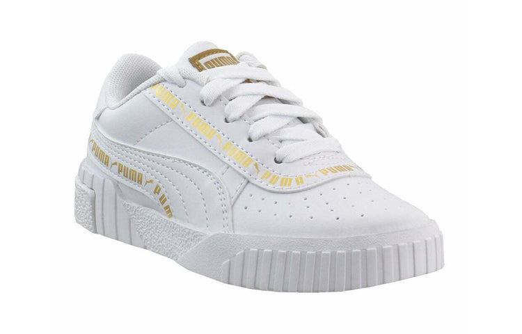 (PS) PUMA Cali Taping Sneakers White/Gold 373664-01