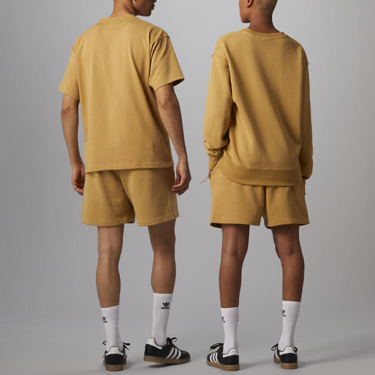 adidas x Pharrell Humanrace Small Logo Shorts 'Tan' HJ7067