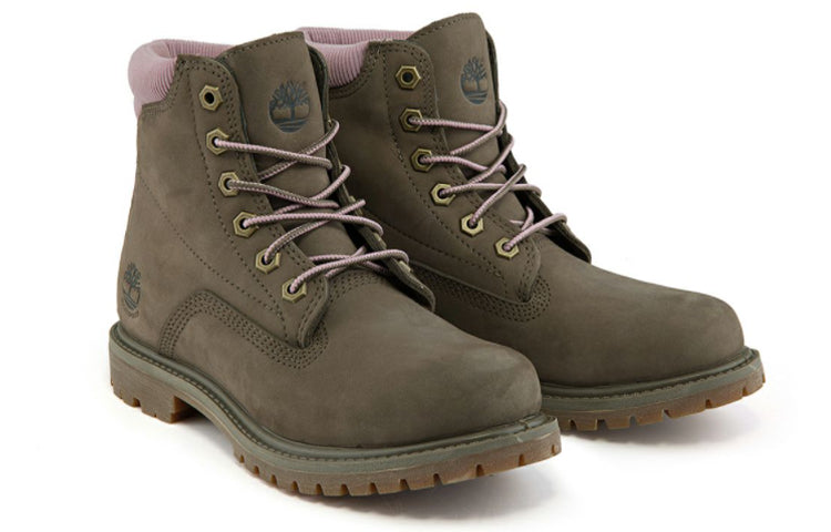 (WMNS) Timberland Waterville 6 Inch Waterproof boots 'Grey Lilac' A2GN2W