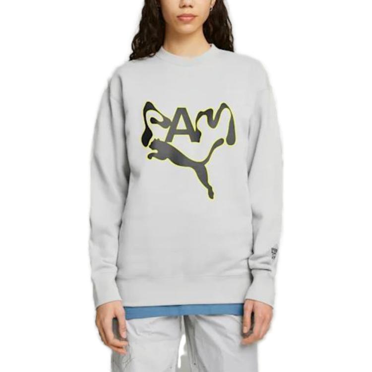PUMA X Perks And Mini Crewneck Sweatshirt 'Grey' 620231-10